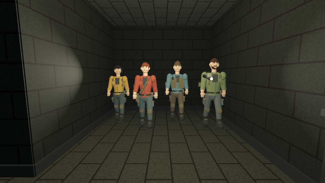 The four survivors: Owen, Cole, Mara and June