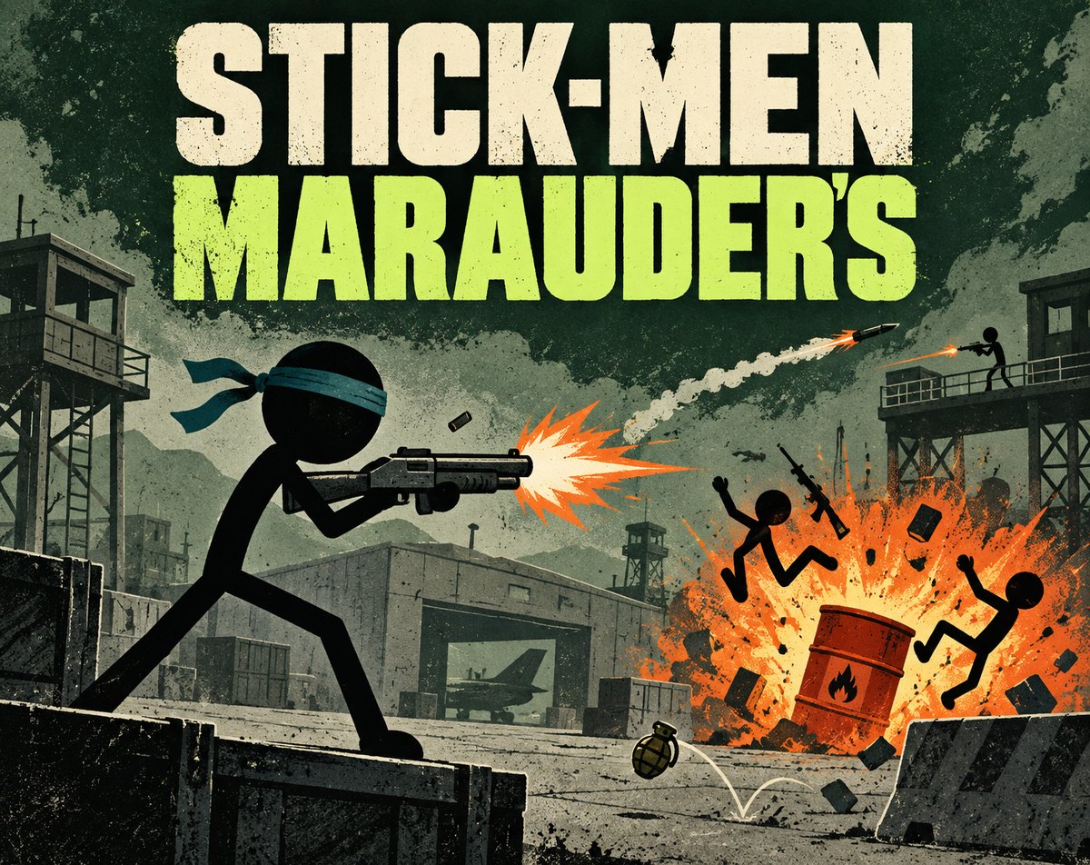 Stick-Men Marauder's key art